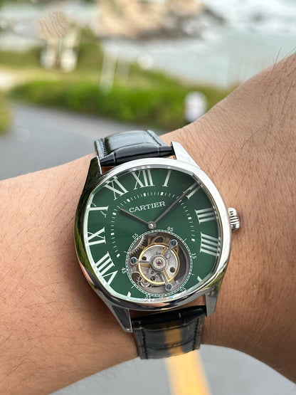 Cartier Rotonde de Cartier series floating tourbillon watch