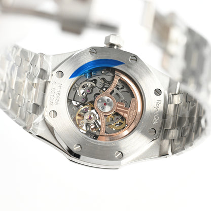 Audemars Piguet Royal Oak Double Balance Wheel Openworked Wrist Watch