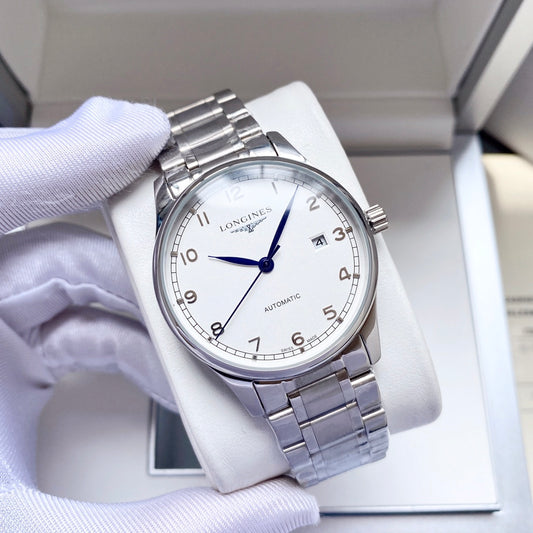Longines metal strap men's watch